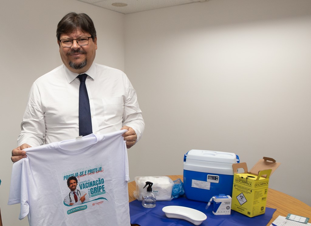CAMPERJ inicia Campanha de Vacinação contra Gripe