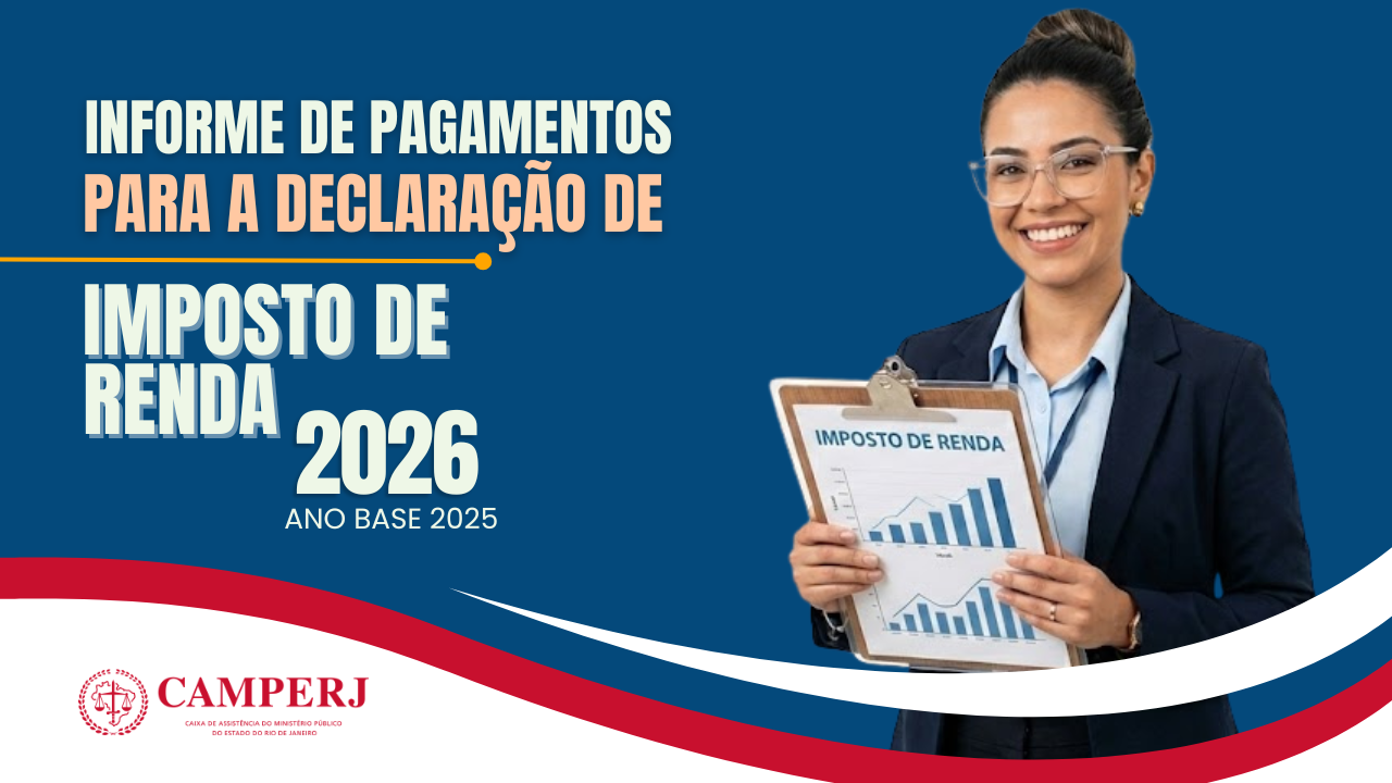 Informe de Pagamentos para a declaração de Imposto de Renda 2026 – ano base 2025